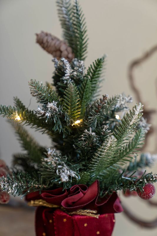 LED Tre 35cm - Rød