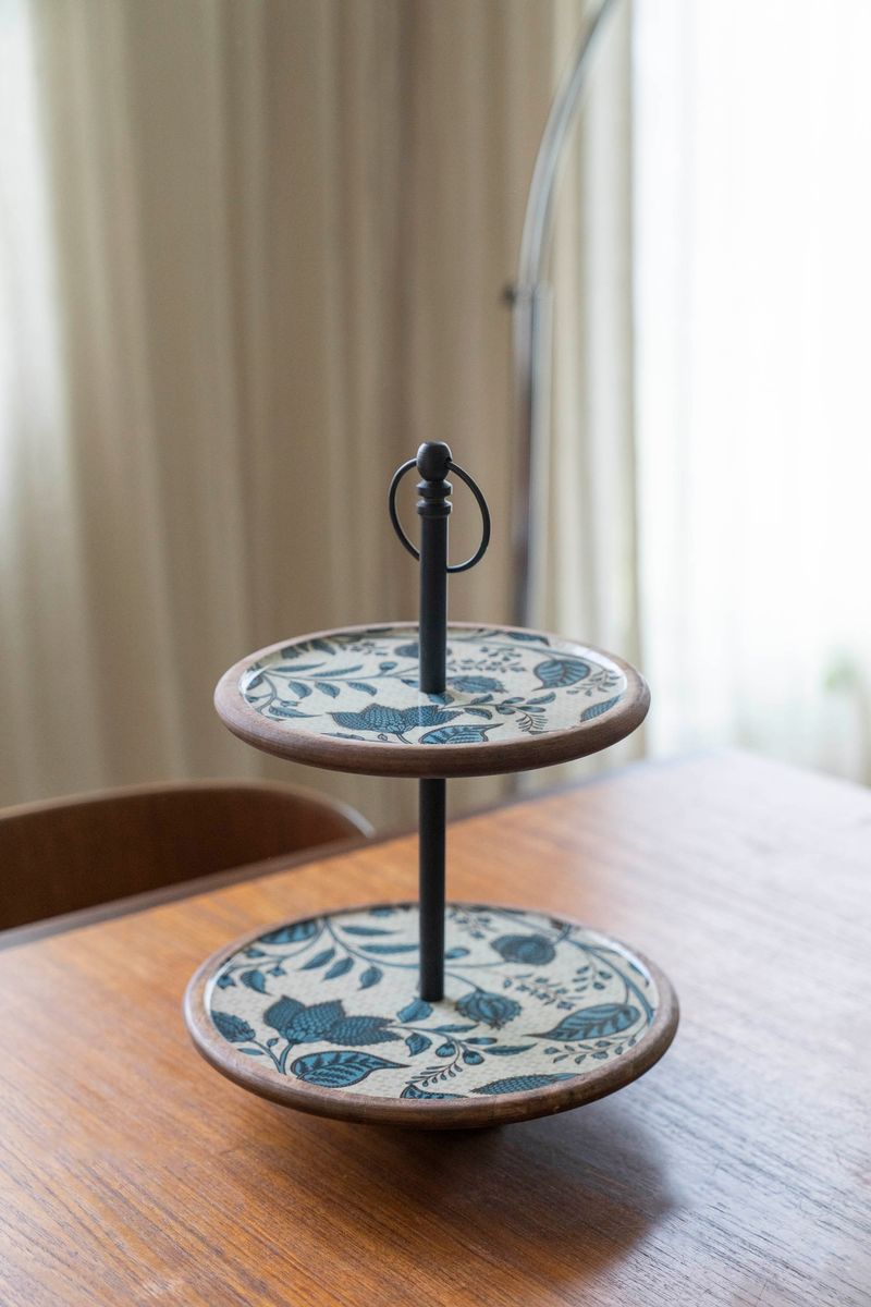 Athen - Etasjefat 43cm Hvit