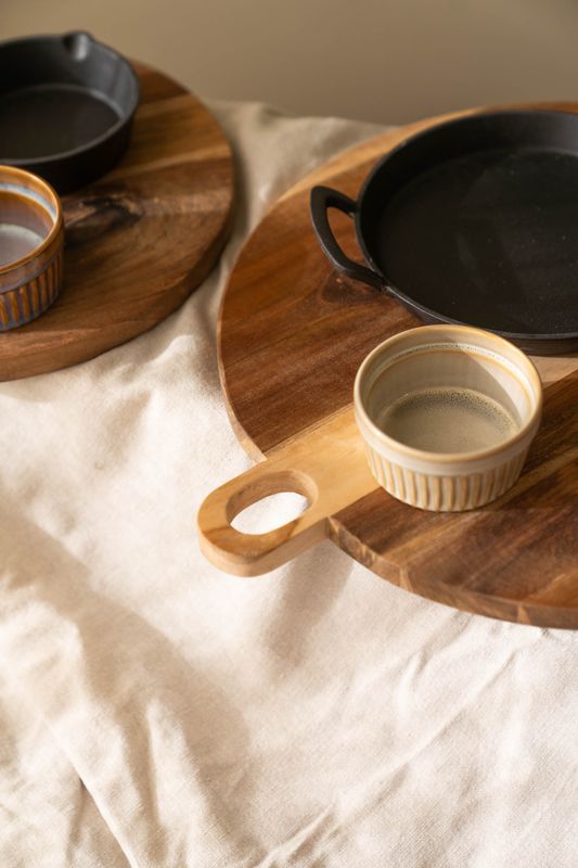 Teak Skjærefjøl 40cm 